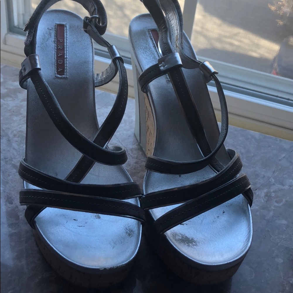 Prada wedge
